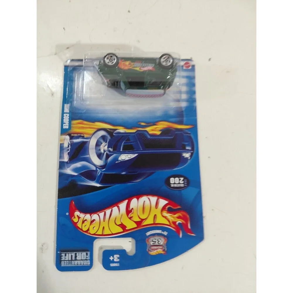 NIP Hot Wheels 2002 Main Line 1:64 DieCast Collector.com Mini Cooper Classic Car